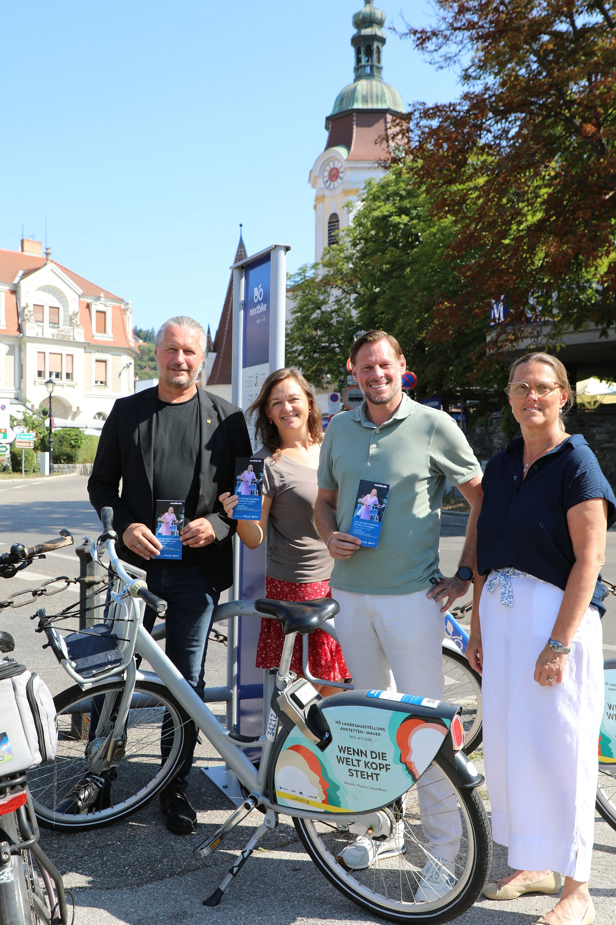 nextbike Krems: Ausleihzahlen steigen im ersten Halbjahr um fast 80 Prozent.