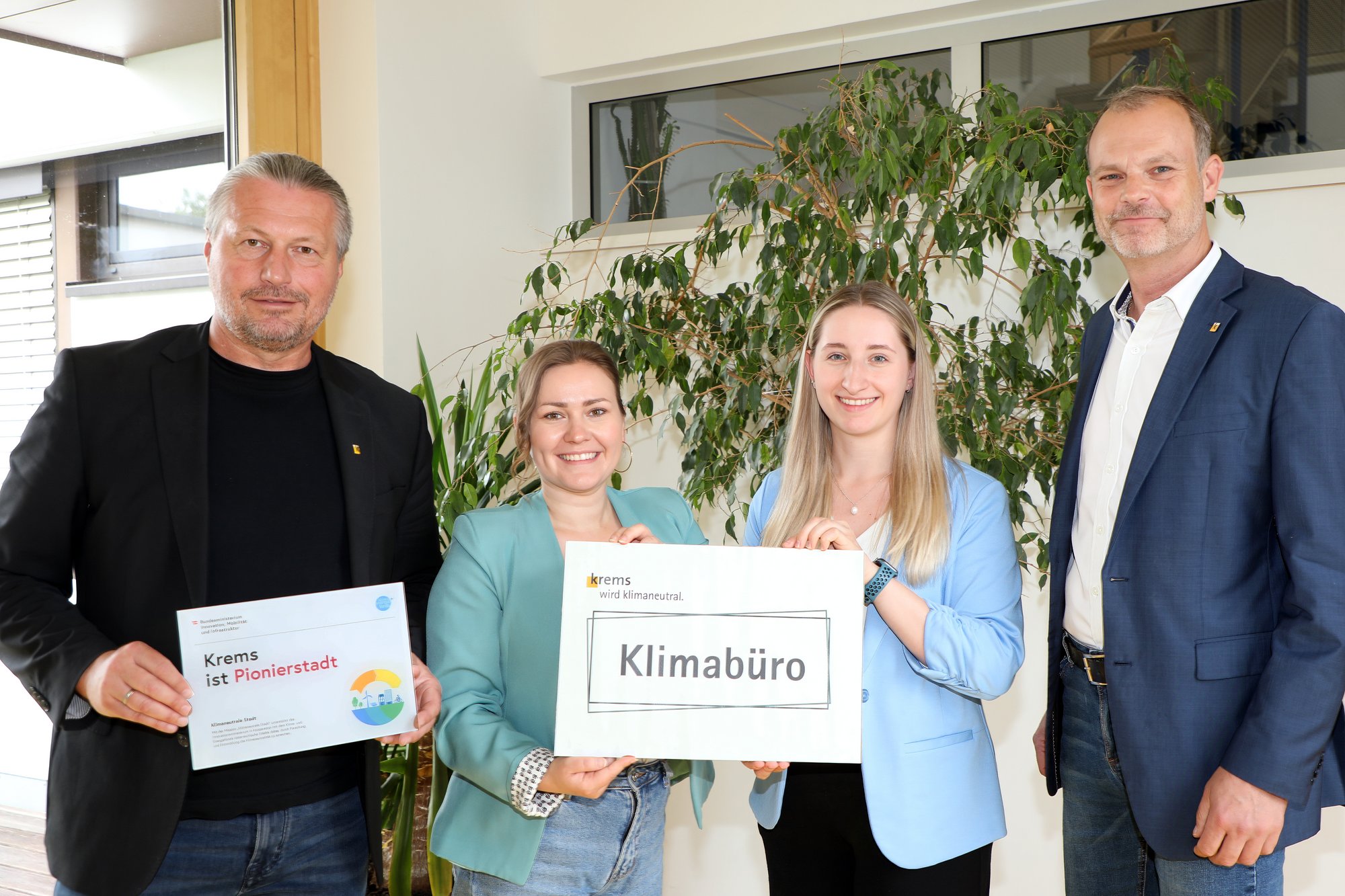 Dreiköpfiges Team koordiniert künftig Klimaschutz in Krems
